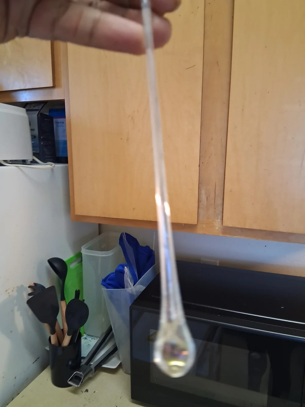 Lot of 6 House of Lloyd XMAS Tree Iridescent Icicles Ornaments Glass w/Box